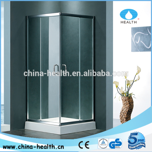 70X90 aluminum frame sliding shower door