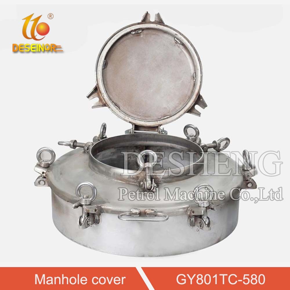 Stainless Steel Fuel Tanker Manhole Cover 580