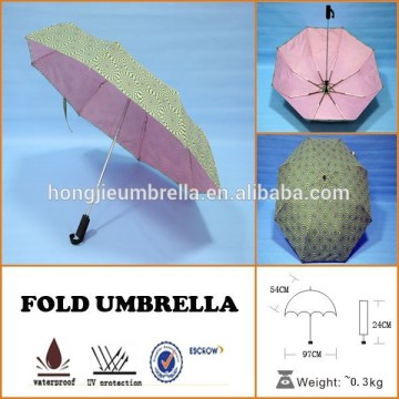 19 inch 8 panels imprinted mini telescopic umbrellas inexpensive