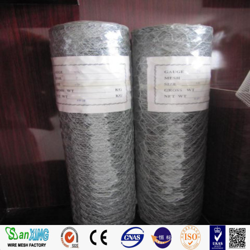 Q195 Low Carton Steel Galvanized Hexagonal Wire Mesh