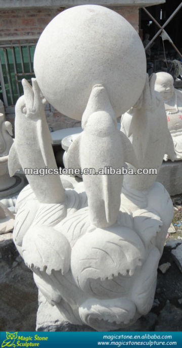 Man made supplies angel stone sculpture