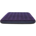 Geflocked queen size PVC opblaasbare luchtbedmatras