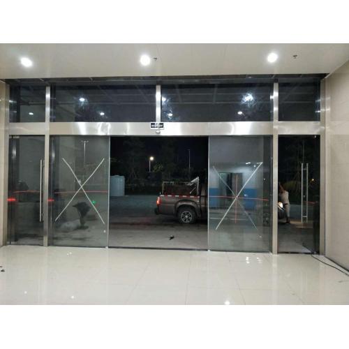 Automatic Glass Double Sliding Door