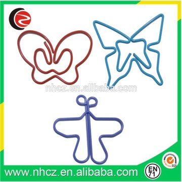 Colorful Butterfly Shaped Paper Clips