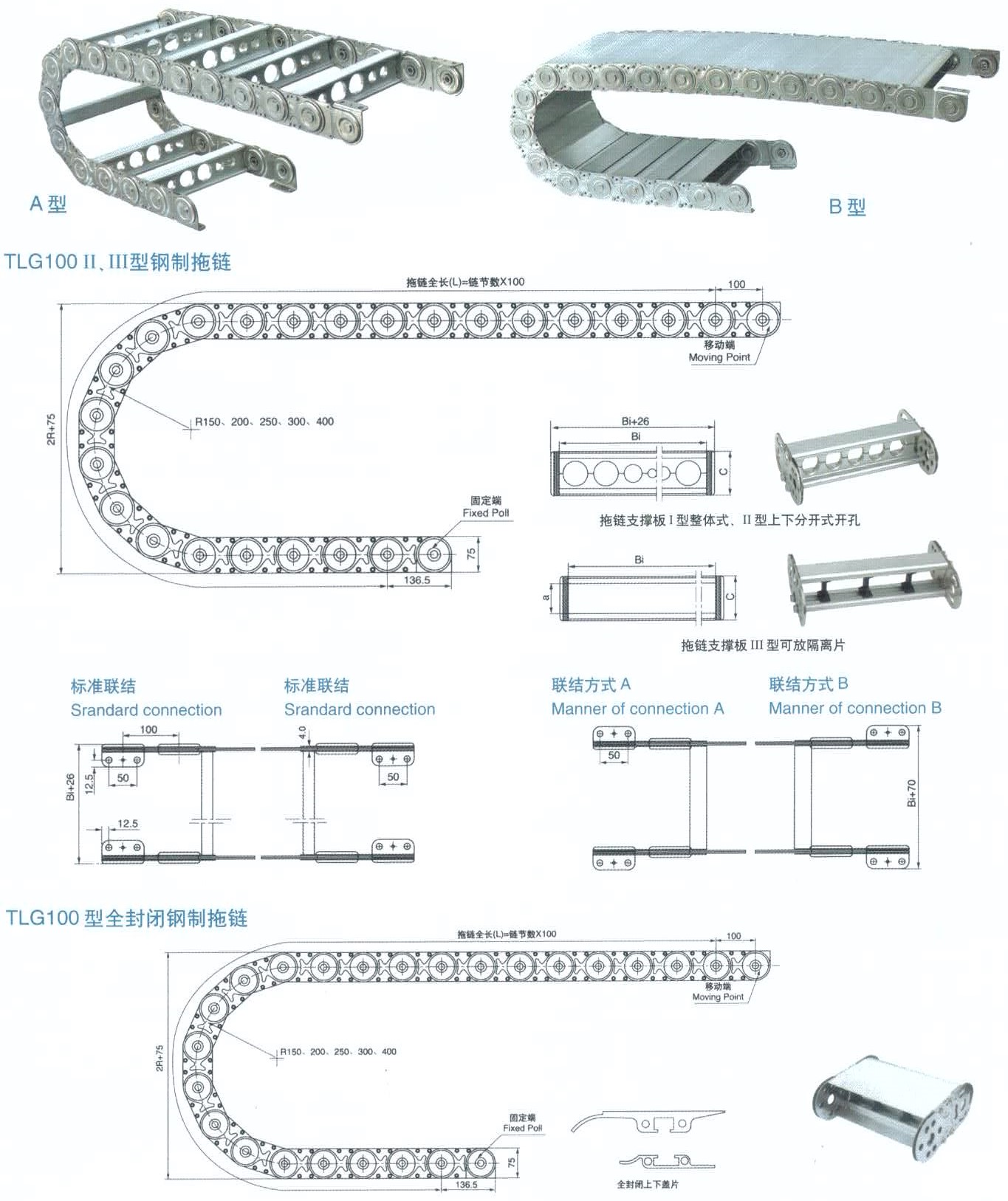 steel drag chain