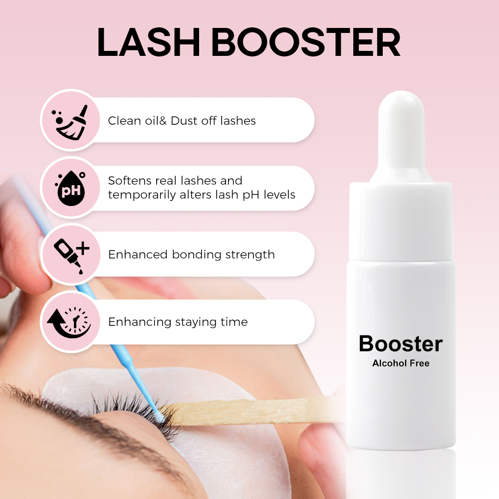 Dush Of Lashes Clean Oil Kv Lash Primer Booster Lash Glue Adhesive ...