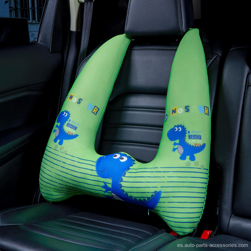 Almohada de viaje para niños almohada de cinturón de seguridad