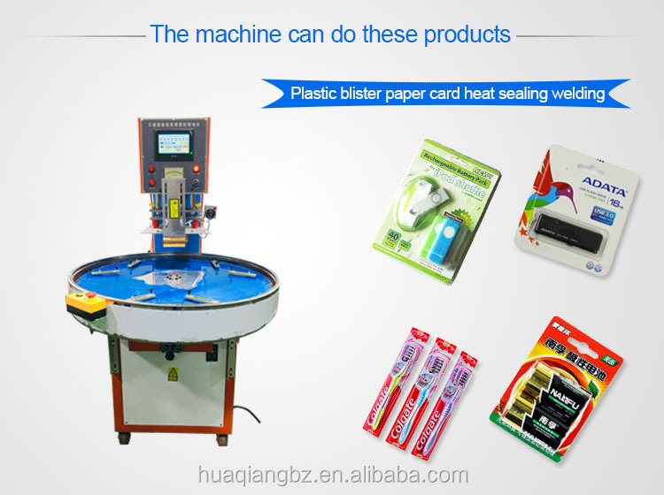 Semi-Automatic High Frequency Blister Clam Shell Paper Card Packing Machine