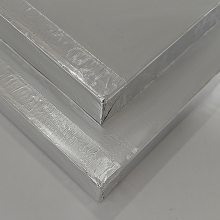 Microporous board adhesive aluminum foil