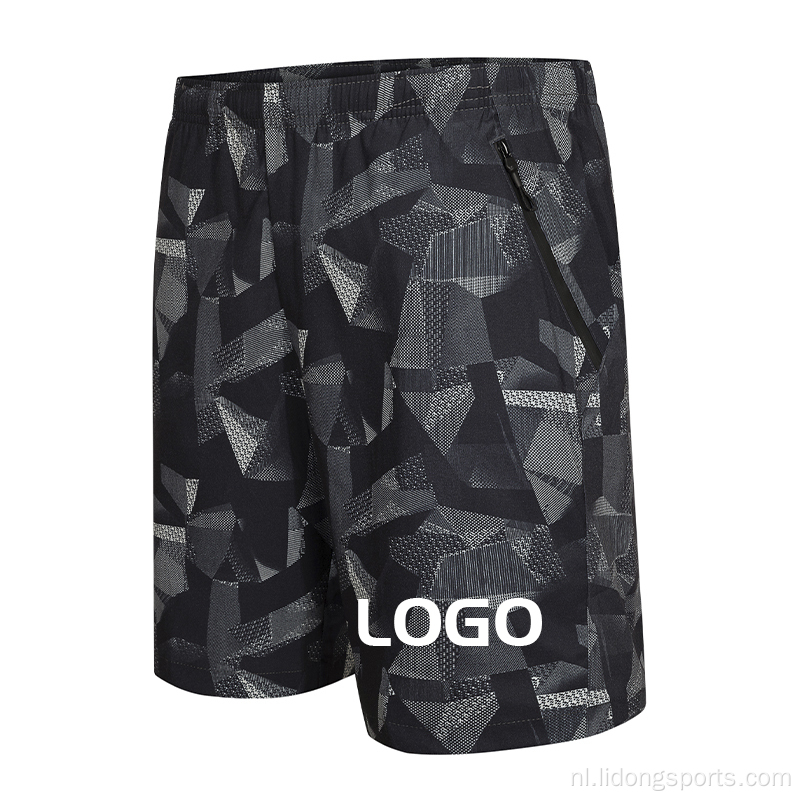 Aangepaste ademende man shorts Summer Men Fashion Shorts