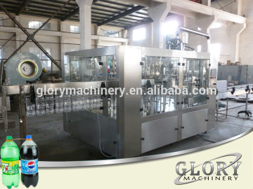 small bottled carbonated drink filling machine