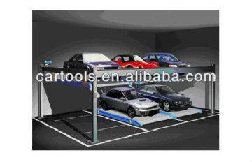 Automatic car stacker parking garage