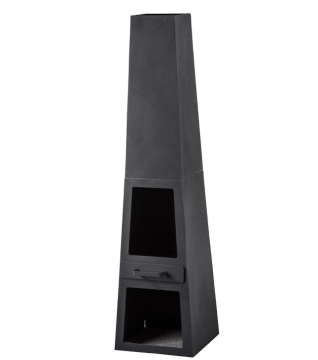 OL-F233 Outdoor Fire Pit Barbeque with Chimney