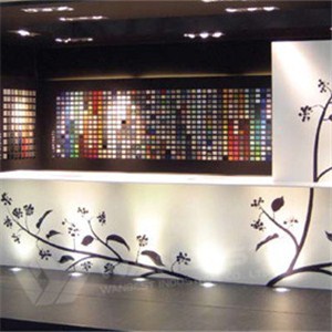 Nature Style Exhibition Reception Desk