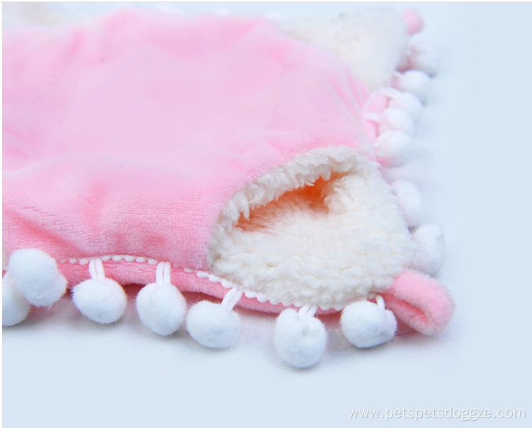 Double-layer Plush Soft Warm Winter Nest Sleeping Bed