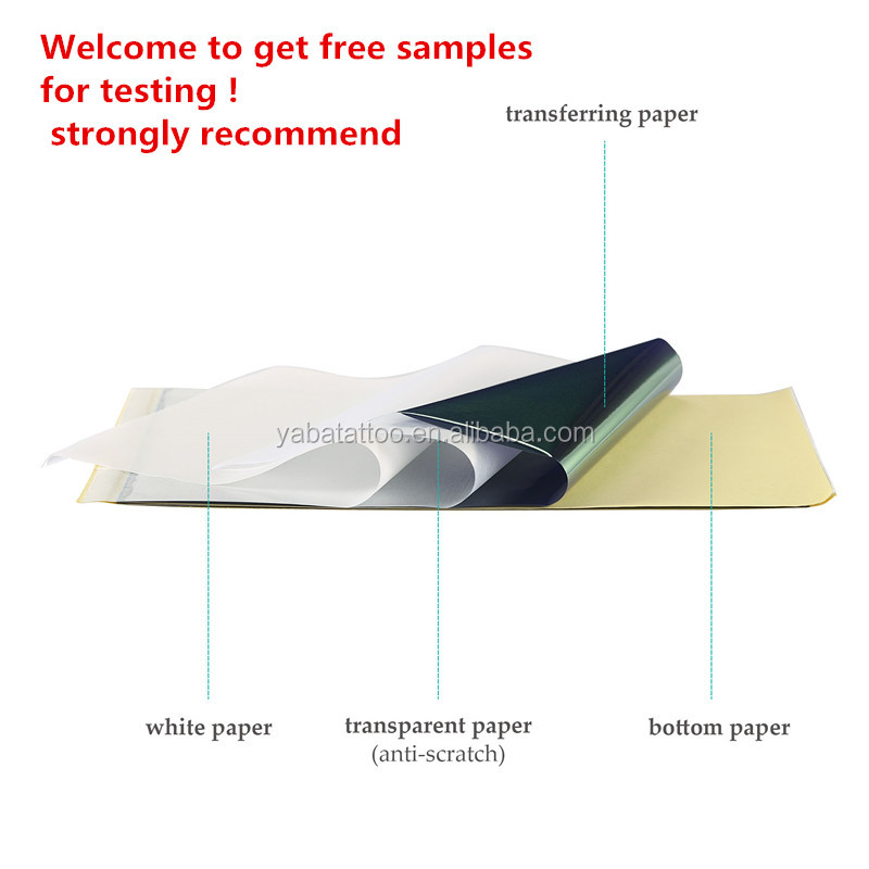 Tattoo Accessories Top Quality 10 Sheets A4 Tattoo Transfer Stecil Paper Spirit Master Supply