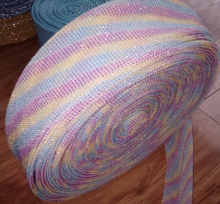 Raw material for kitchen cleaning sponge