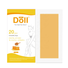 Wholesale Aloe Facial Depilatory Waxing Strips - Painless Wax Paper for Facial Hair Removal