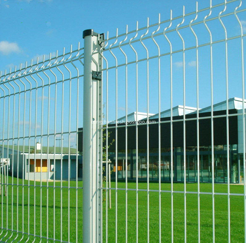 Filet de clôture en maille métallique Airport Welded Metal Mesh Fence Netting