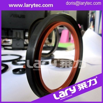 rubber oil seal with insert with spring mould
