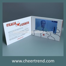 lcd video book video brochure