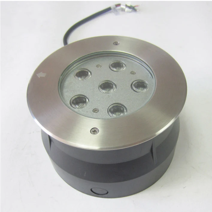 18W IP68 12/24V Flat LED Underwater Swimming Pool Inground