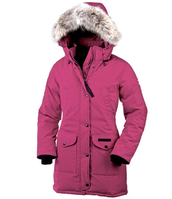 Fashion Windproof Fitness Parka Jacket for Women