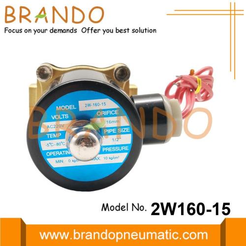 2W160-15 UW-15 1/2 &quot;Uni-D Type Solenoid Valve Water