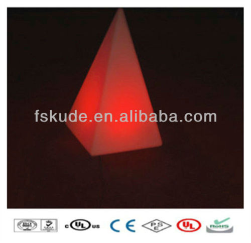 Battery LED Table Lamp ,Factory Price LED Table lamp Pyramid shape