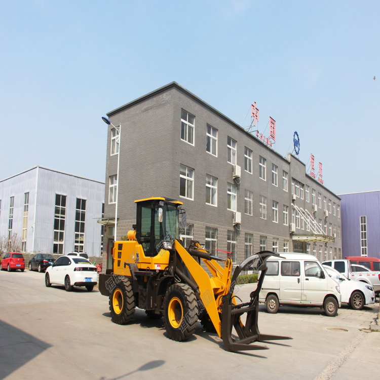 Sugarcane Loader/Wheel Loader With Wooden Fork/Farm Sugar Cane Loader