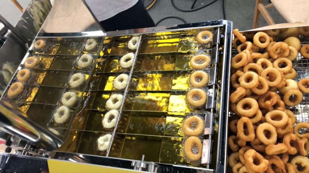 elektrische Mini Donut Maker kommerzielle Donut Maschine mit hoher Qualität zum Verkauf