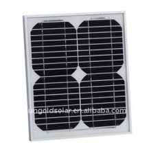 Mono Solar Module 10w with battery clips DC pin