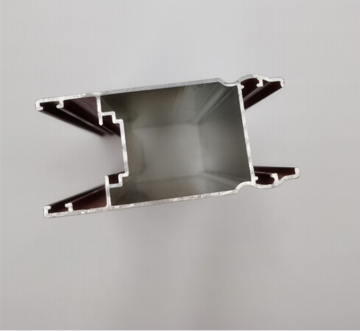 Anodized aluminium door profile