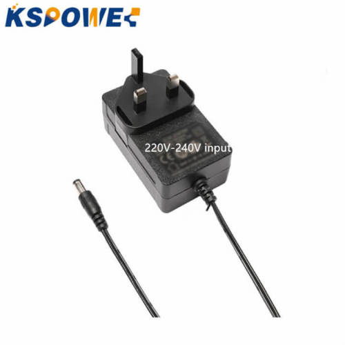 DC 18V1A UK Plug Adapter CE napájení