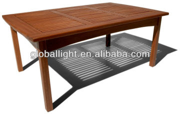 All-Weather Hardwood Coffee Table