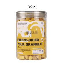 Wholesale Freeze-Dried Dog Snacks: Freeze-Dried Quail Egg Yolks