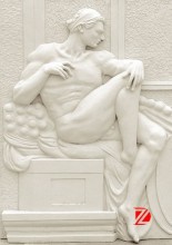 Marble nude sexy wall art