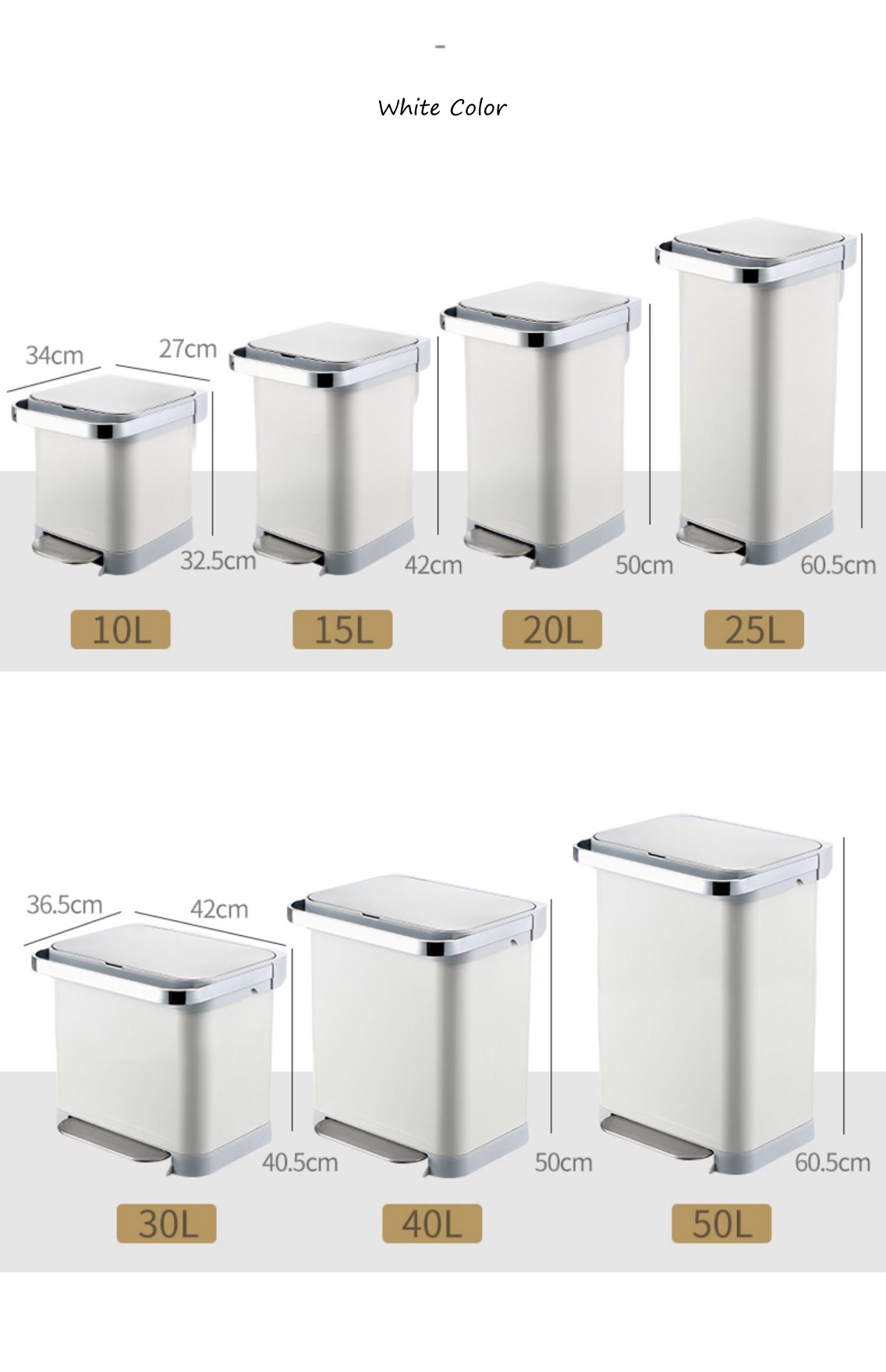 Large Capacity Trash Can