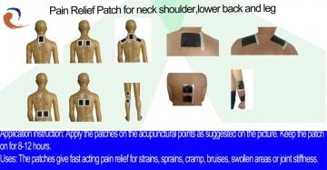 Ache Relief Plaster For Shoulder