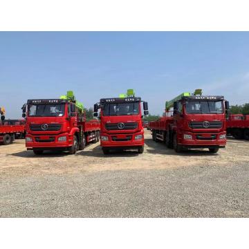 Camion avec un bras hydraulique à 5 sections de 12 tonnes