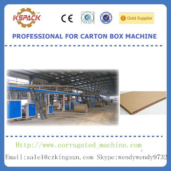 corrugated paper production line