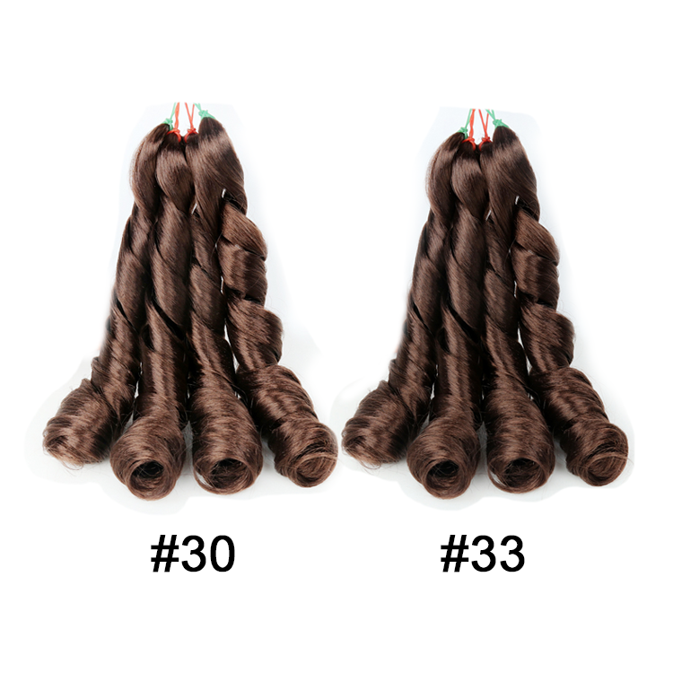 Julianna Pony Style  80G 100G Braids For African Hair 24 Inch Spanish Wavy Braiding Hair Spiral Curly Hair Braid