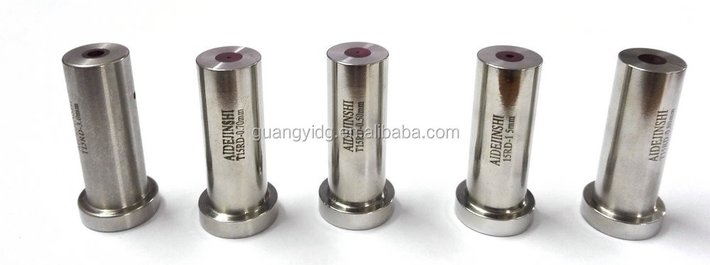 EDM Ruby Electrode Pipe Guide 12*35*16mm for Agie Drilling Machine