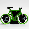 12 am/pm Mini Table Flip Clock Bicycle