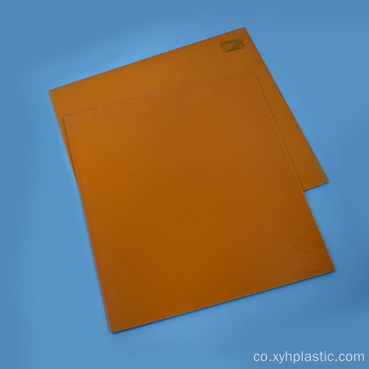 Isolante Orange Double Face Frosted Bakelite Sheet