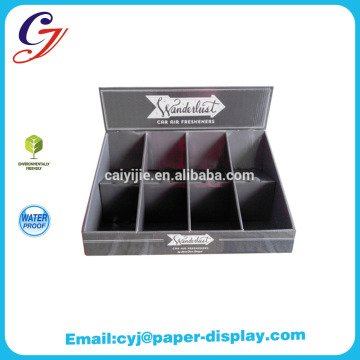 Practial car perfume retial store paper material counter display