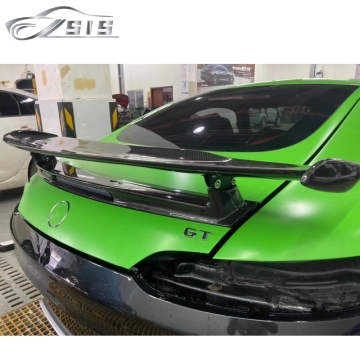 OE Style DRY Carbon Fiber GT Rear Wing with LED Trunk Spoiler for GT-R Coupe