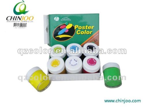 6 colors 22ml poster paint