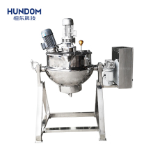 Double Jacketed Industrial Sugar Syrup Cooking Kettle for Ketchup and Molasses