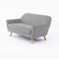 Modern Gabriola Fabric Two Seater Sofa